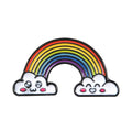 Rainbow Cloud Enamel Pin