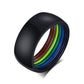 Pride Within: Black Rings Conceal a Spectrum of Colors