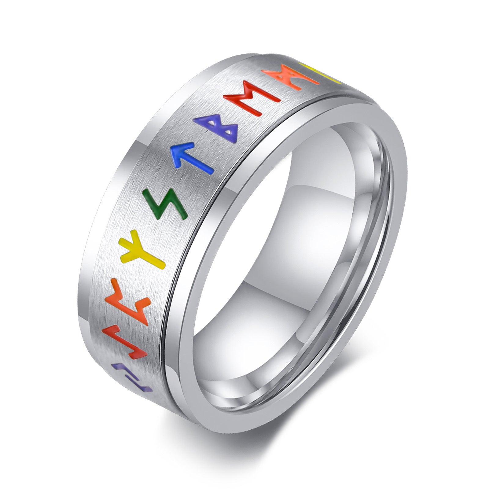 Rainbow Pride Symbol Ring