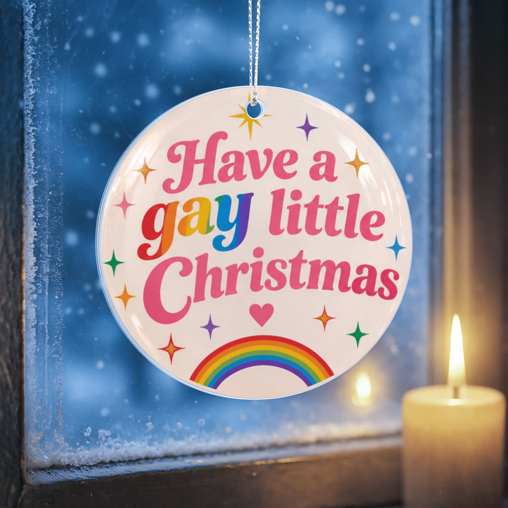 Gay little Christmas Ornament