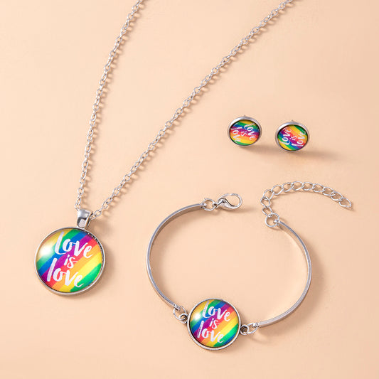 Rainbow Royalty: Pride Flag Earrings