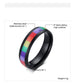 Dual Pride: Black Rings Burst with Rainbow Brilliance