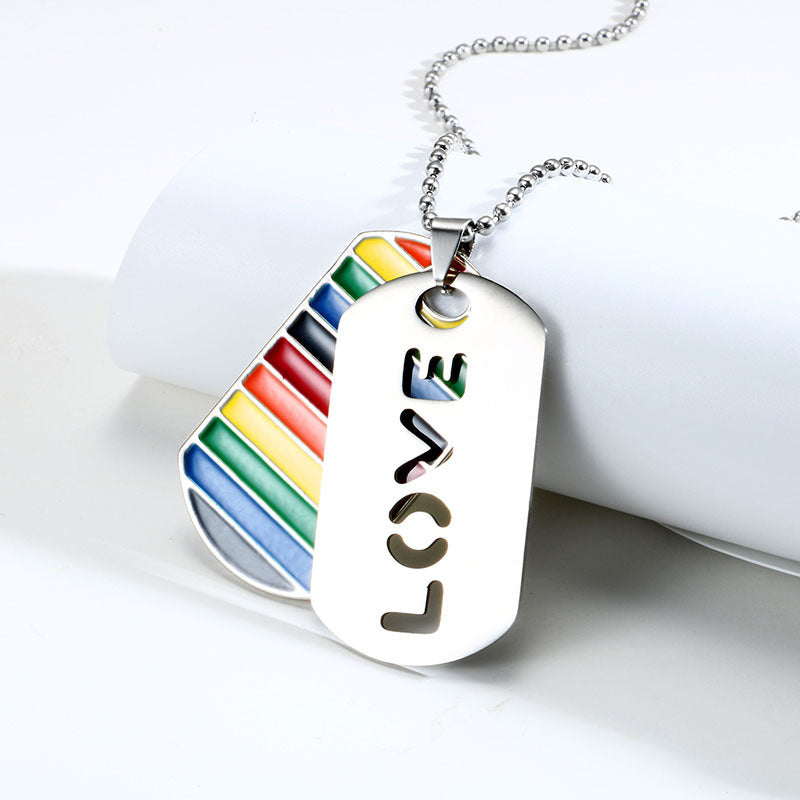 Striped with Pride: Bold and Beautiful in Rainbow Stainless Steel