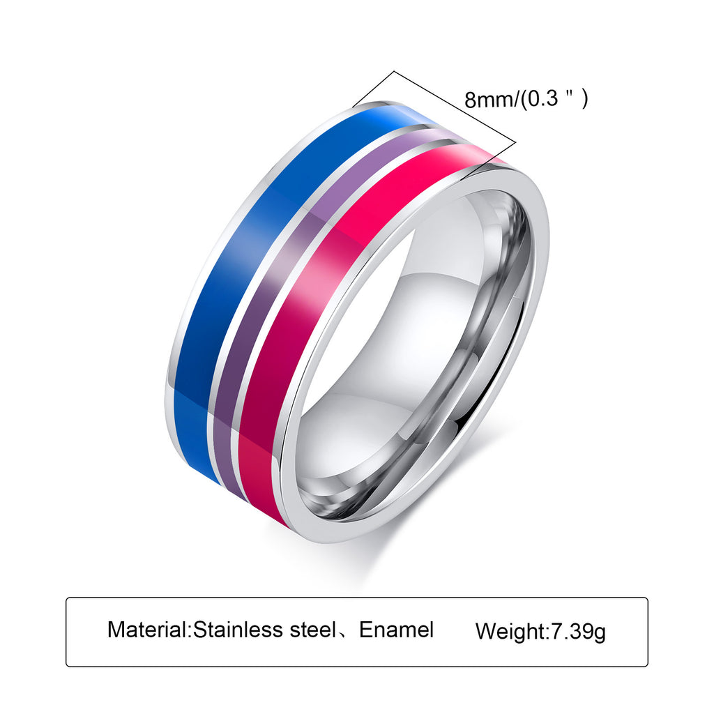 LGBTQ+ Pride Ring - ThePrideColors