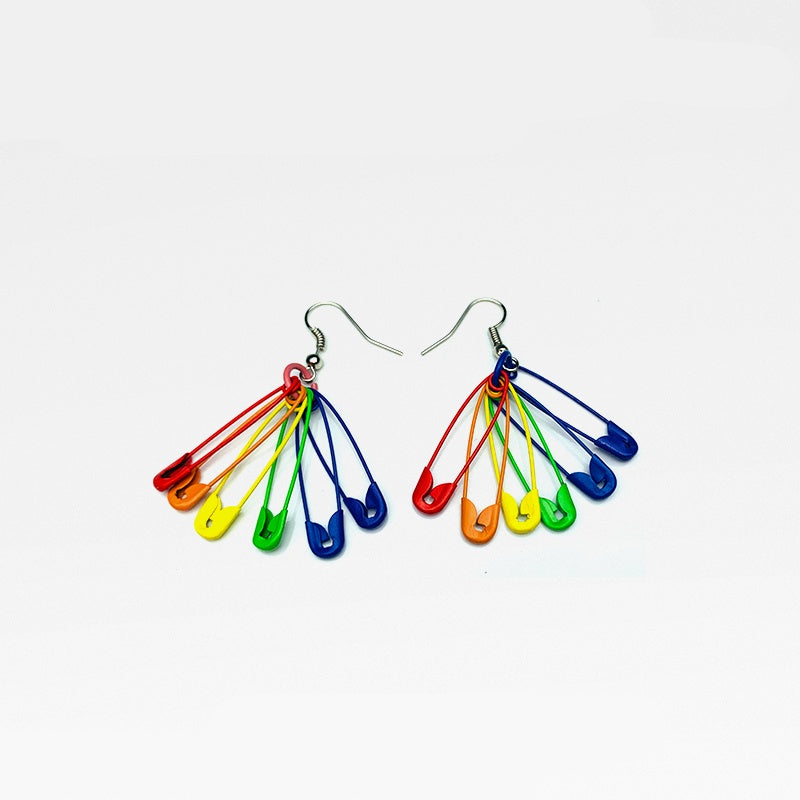 Flaunt Your Pride: Rainbow Arch Earrings