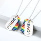 Striped with Pride: Bold and Beautiful in Rainbow Stainless Steel