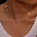 Rainbow Pride Beaded Necklace - ThePrideColors
