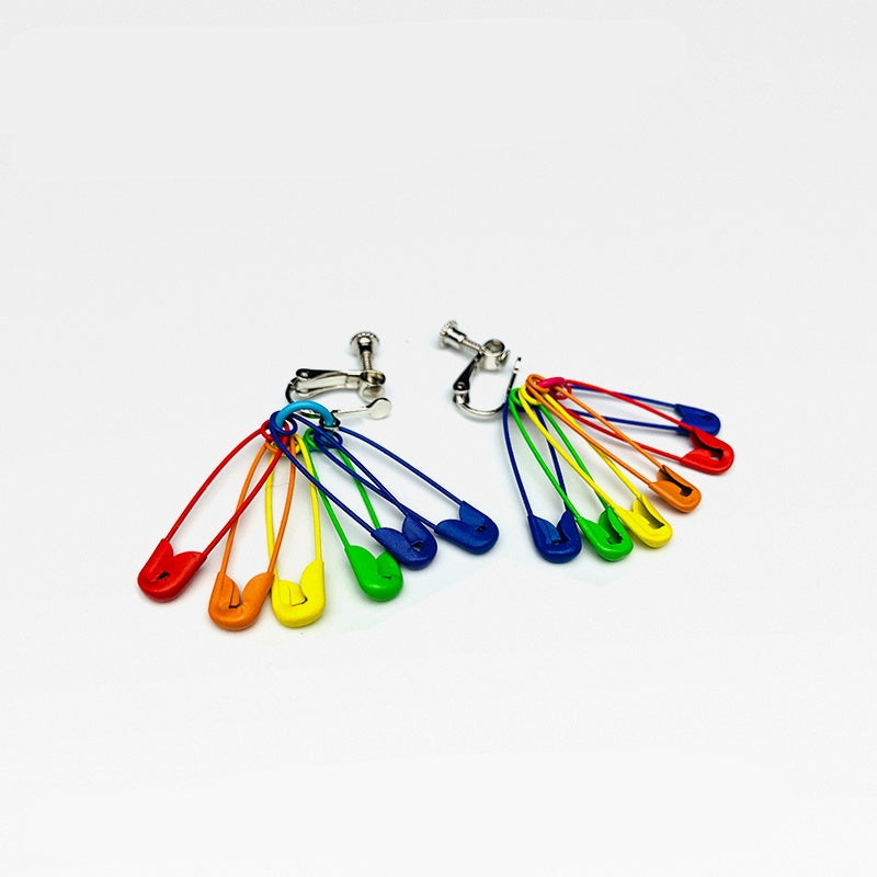 Flaunt Your Pride: Rainbow Arch Earrings