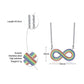 Pride Infinity Limited Edition Pendant Necklace merch necklaces thepridecolors