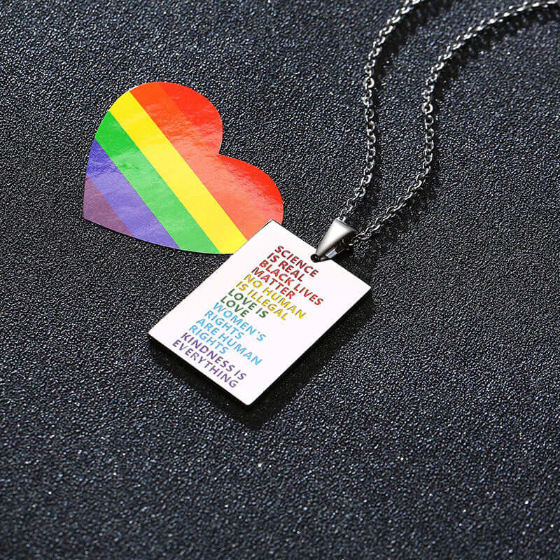 Pride Necklace - Hot Selling merch necklaces thepridecolors