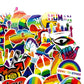 100 Pride Stickers Set merch special thepridecolors