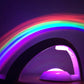 LED Rainbow Lamp /  Night Light - Home Decor lamps, led, merch, pride lamp, projection decor thepridecolors