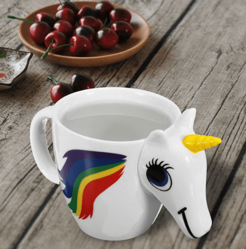 3d unicorn coffee mug Pride Rainbow Mug - Magical Unicorn Mug