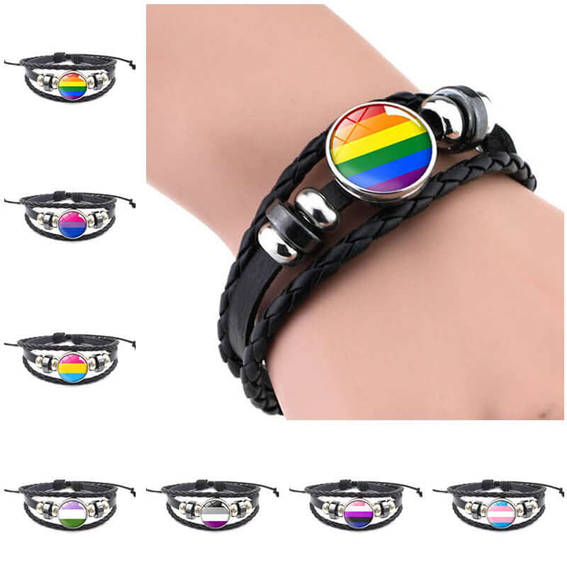 Pride Bracelets - LGBTQ+ Merch merch bands thepridecolors