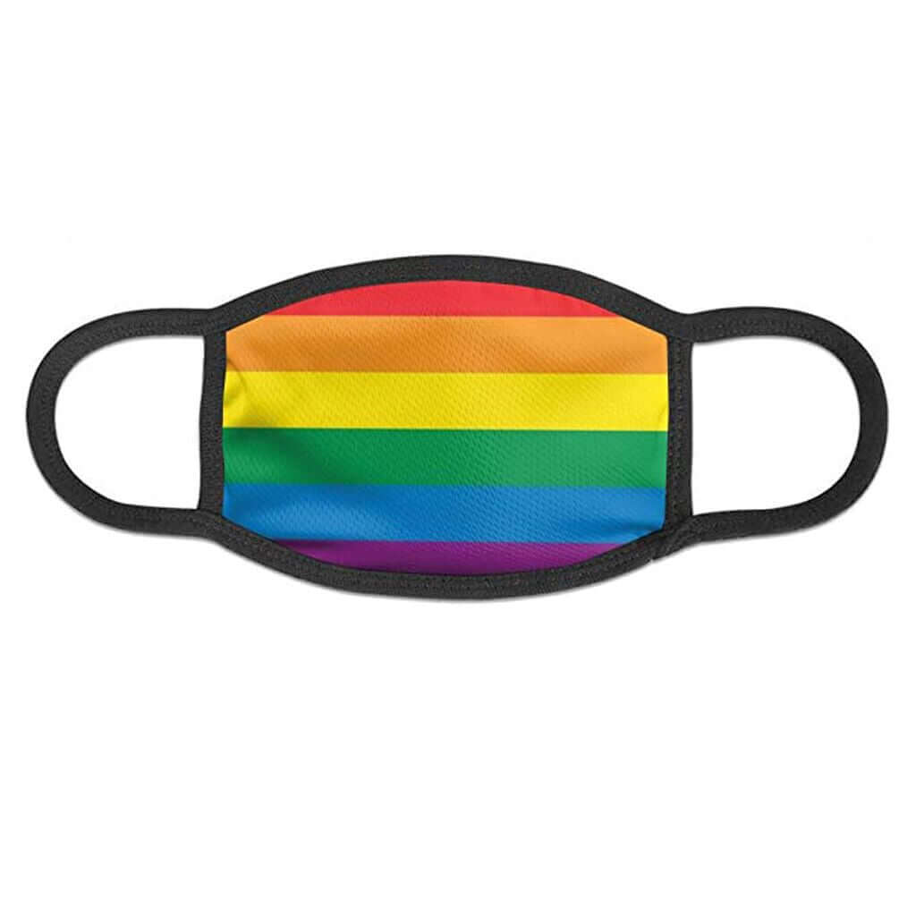 Gay Pride Face Mask merch accessories thepridecolors