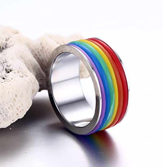 Pride Colors | LGBTQ+ Ring merch, rings  thepridecolors
