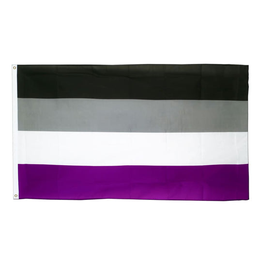Asexual Pride Flag - LGBT+ Merch |  3X5 ft asexual, flag, flags, free, Hidden recommendation, merch, non, nonsexual, sexual standard pride flags thepridecolors