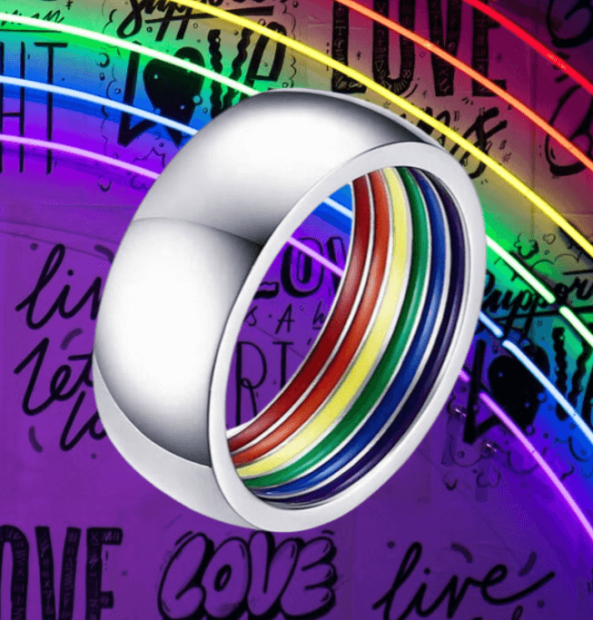 Freedom Rings Lgbtq Pride Ring | Gay, Bisexual, Transgender Rings & more LGBT+ Rings!
