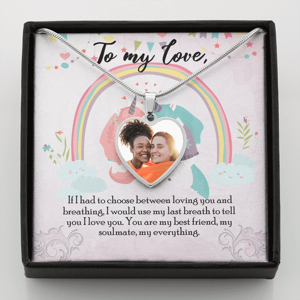 To My Love | Personalized Luxury Necklace  Jewelry thepridecolors