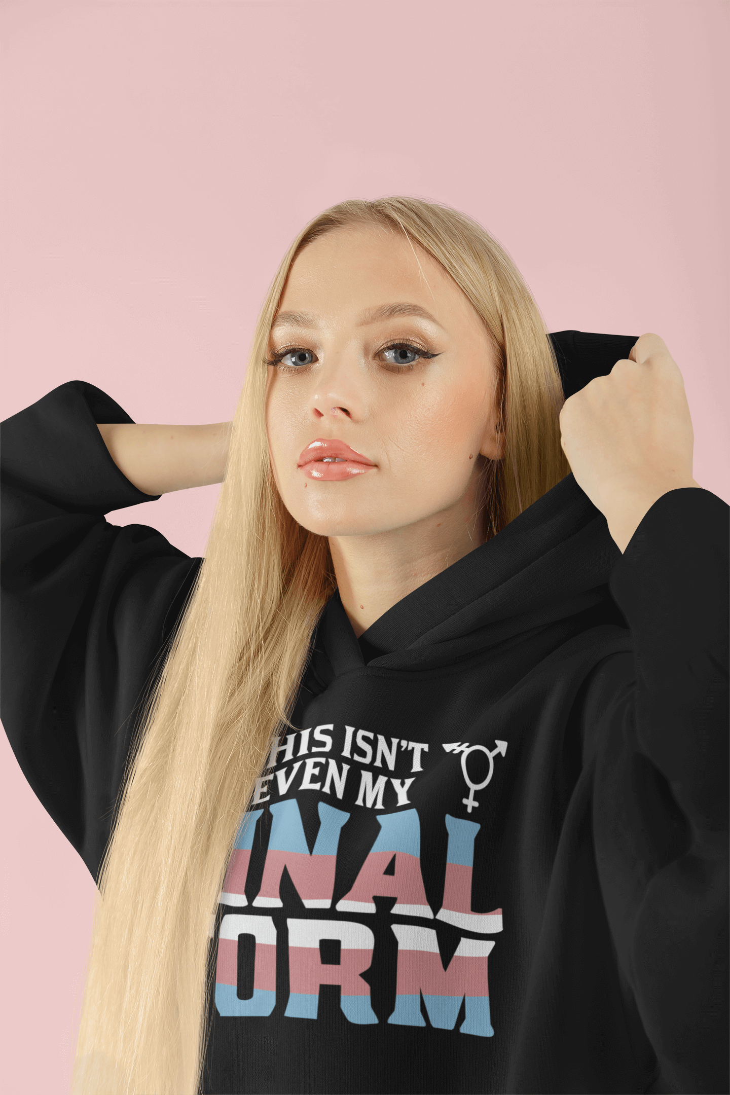 Not Even My Final Form | LGBT+ Merch | Transgender Pride Hoodie