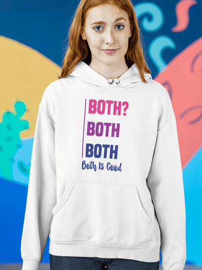 Both Is Good! | LGBT+ Merch | Unisex Bisexual Pride Hoodie