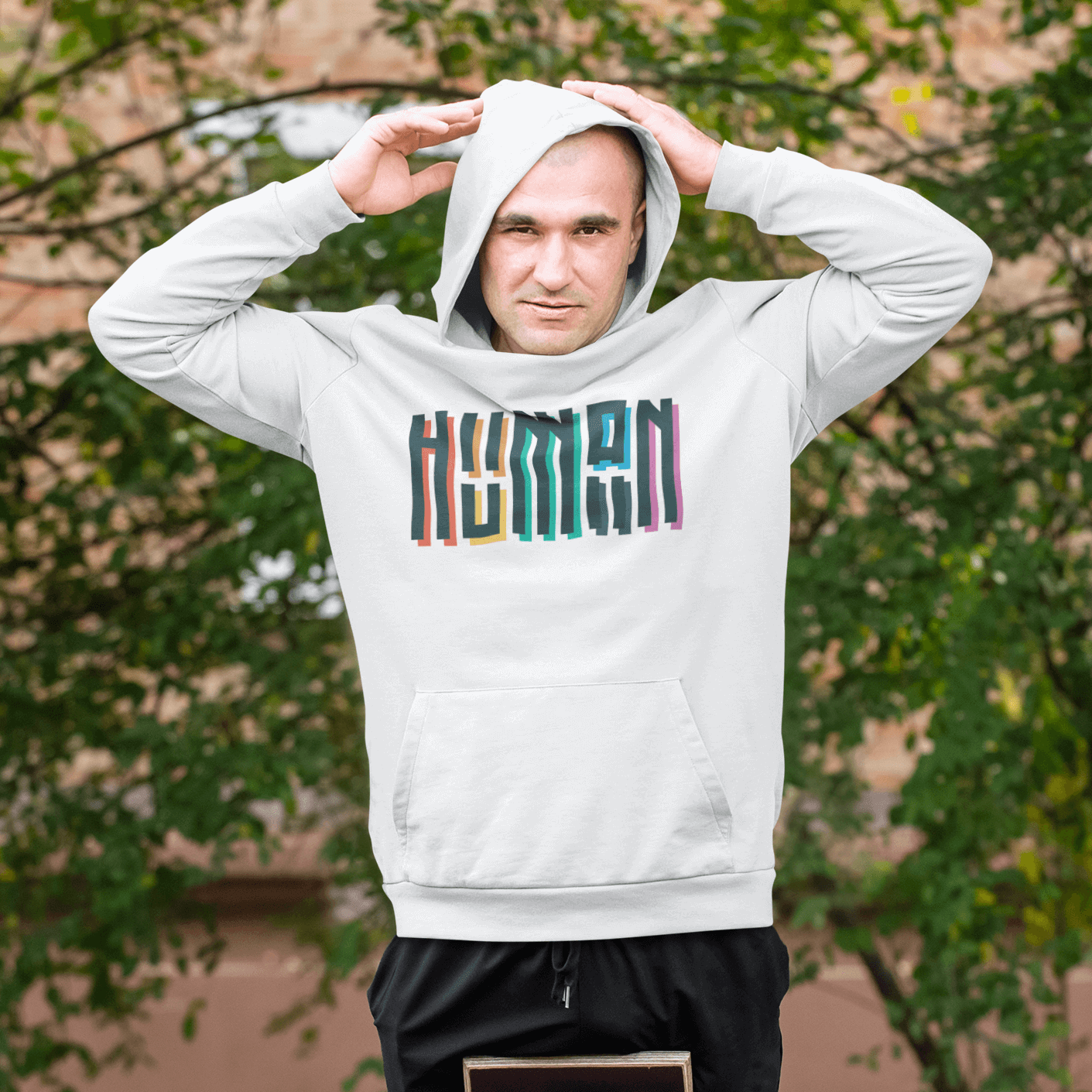 Human Rainbow Hoodie | LGBT+ Merch | Unisex Gay Pride Hoodie hoodie, hoodies Sweatshirts thepridecolors