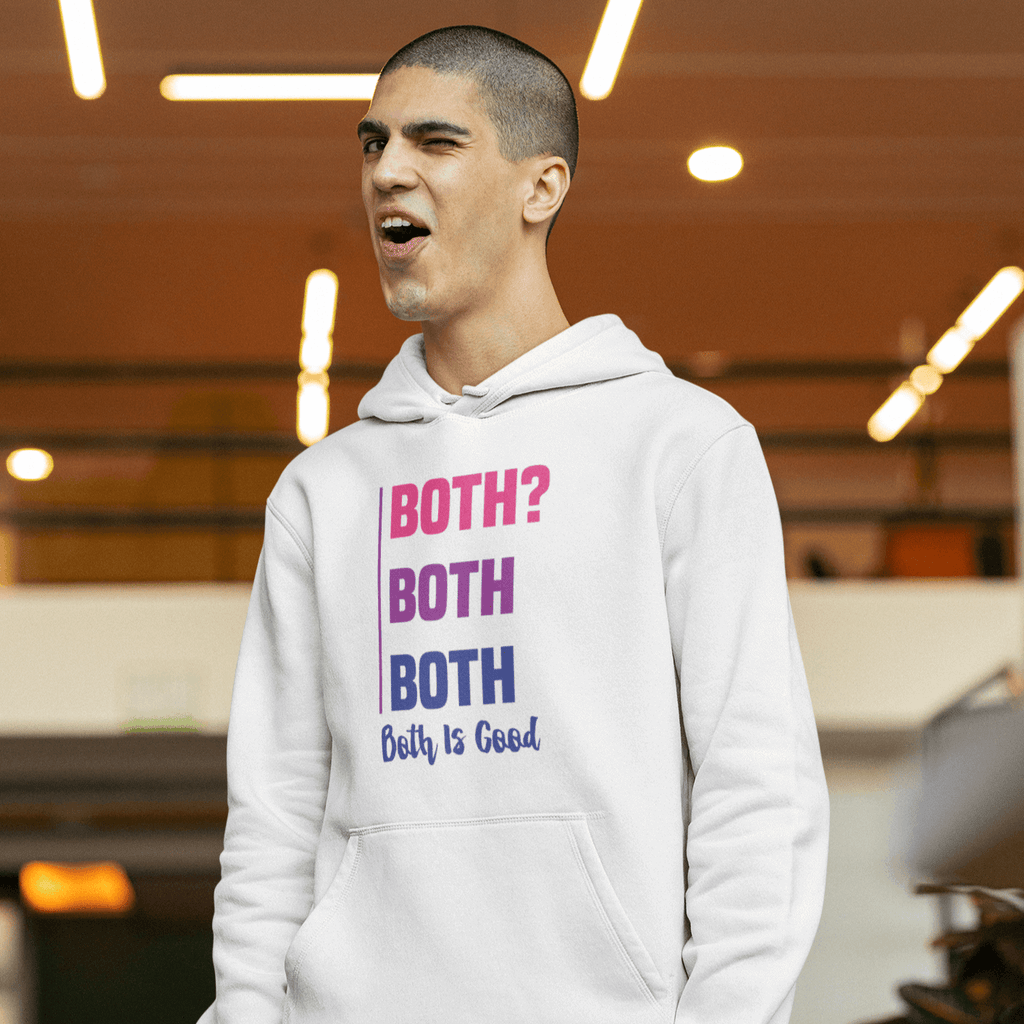 Both Is Good! | LGBT+ Merch | Unisex Bisexual Pride Hoodie