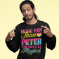 More Pan Than Peter | LGBT+ Merch | Pansexual Pride Unisex Sweatshirt