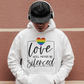 Love Will Never Be Silenced | LGBT+ Merch | Unisex Gay Pride Hoodie