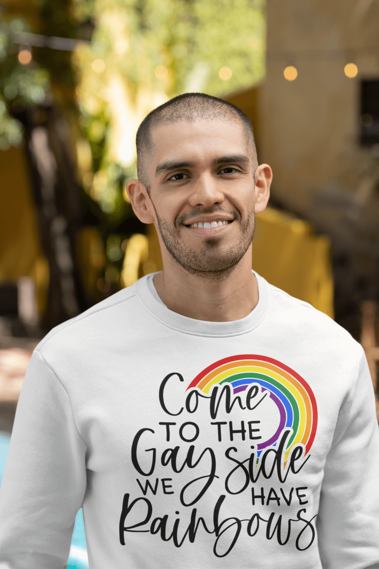 Come To The Gay Side | LGBT+ Merch | Unisex Gay Pride Sweatshirt