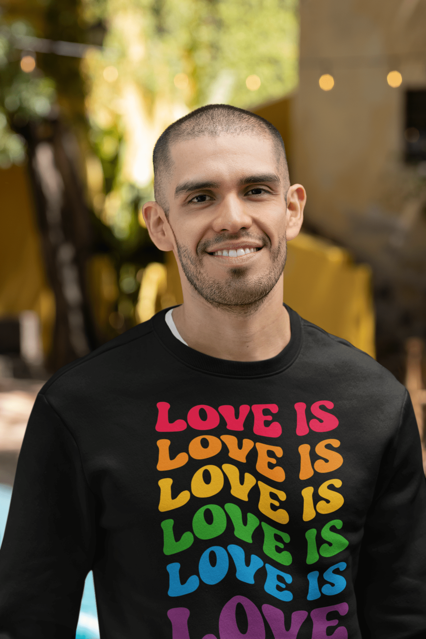 Love Is Love | Pride Merch | LGBT+ Unisex Sweatshirt