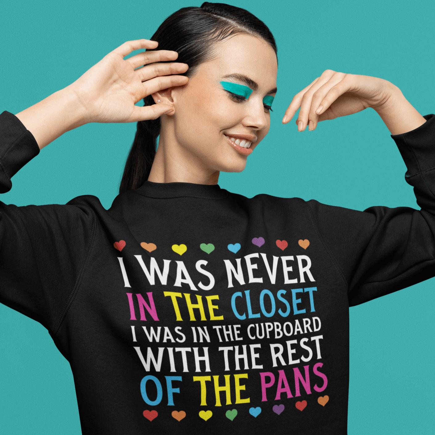 Pansexual Sweatshirt | LGBT+ Merch | Pan Pride Unisex Sweatshirt