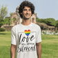 Love Will Never Be Silenced | LGBT+ Merch | Unisex Gay Pride T-Shirt