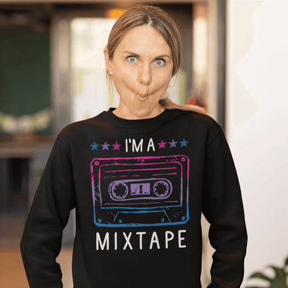 I'm A Mixtape | LGBT+ Merch | Bisexual Pride Unisex Sweatshirt