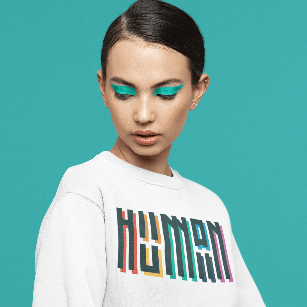 Human Rainbow Sweatshirt | LGBT+ Merch | Unisex Gay Pride Sweatshirt sweat, sweatshirt Sweatshirts thepridecolors