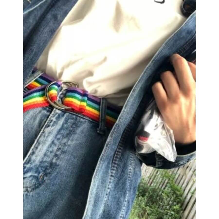 Pride Rainbow Belt - LGBTQ+ Merch | Pride Merch merch  thepridecolors
