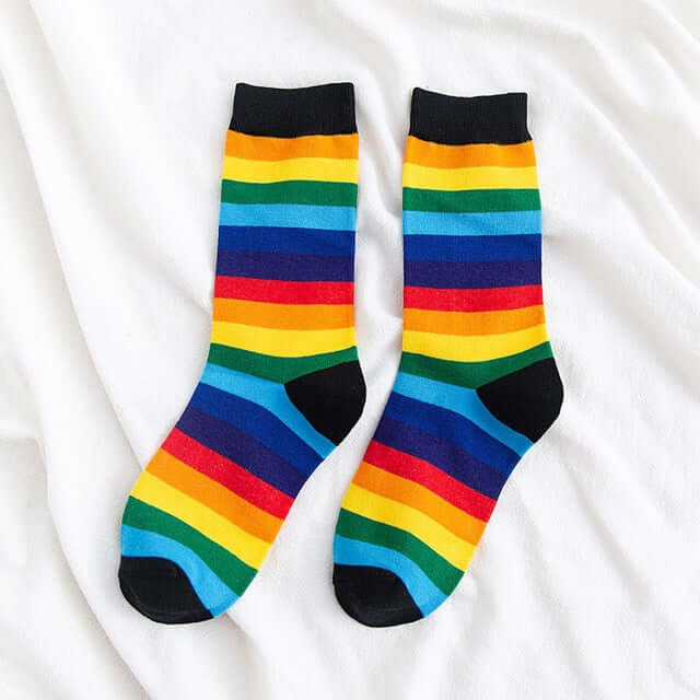 Rainbow Socks merch, sock, socks socks thepridecolors