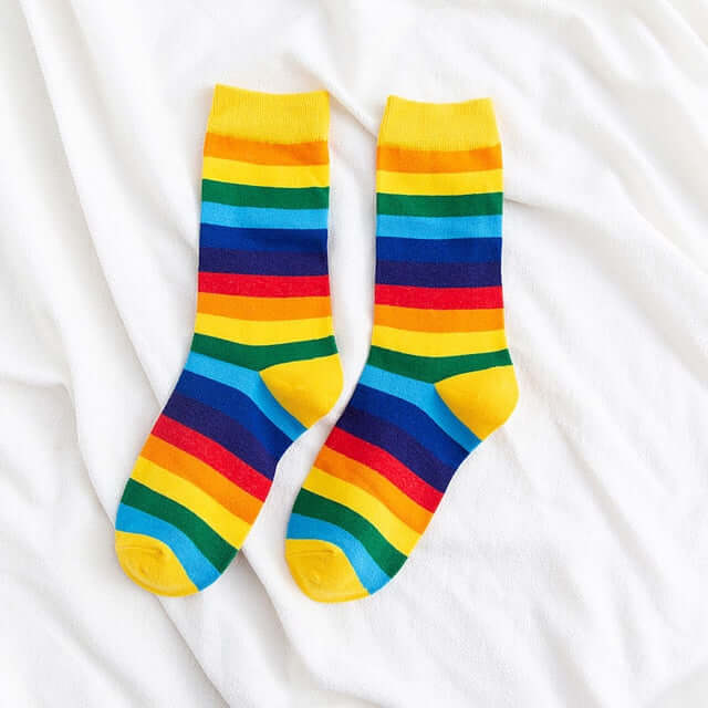 Rainbow Socks merch, sock, socks socks thepridecolors