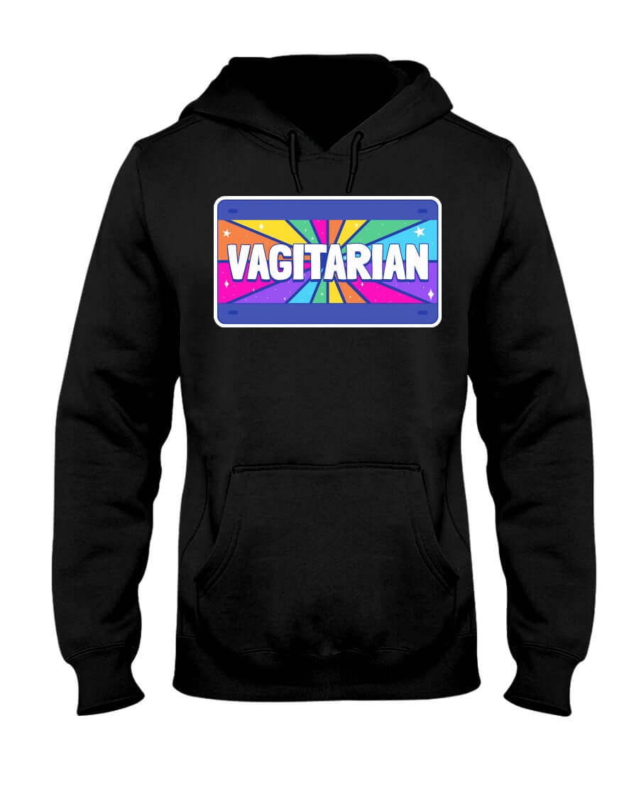 Vagitarian | LGBT+ Merch | Unisex Lesbian Pride Hoodie hoodie, hoodies Sweatshirts thepridecolors