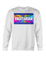 Vagitarian | LGBT+ Merch | Unisex Lesbian Pride Sweatshirt sweat, sweatshirt Sweatshirts thepridecolors