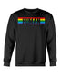Human | LGBT+ Merch | Unisex Sweatshirt sweat, sweatshirt Sweatshirts thepridecolors
