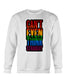 Can't Even Think Straight | LGBT+ Merch | Unisex Sweatshirt sweat, sweatshirt Sweatshirts thepridecolors
