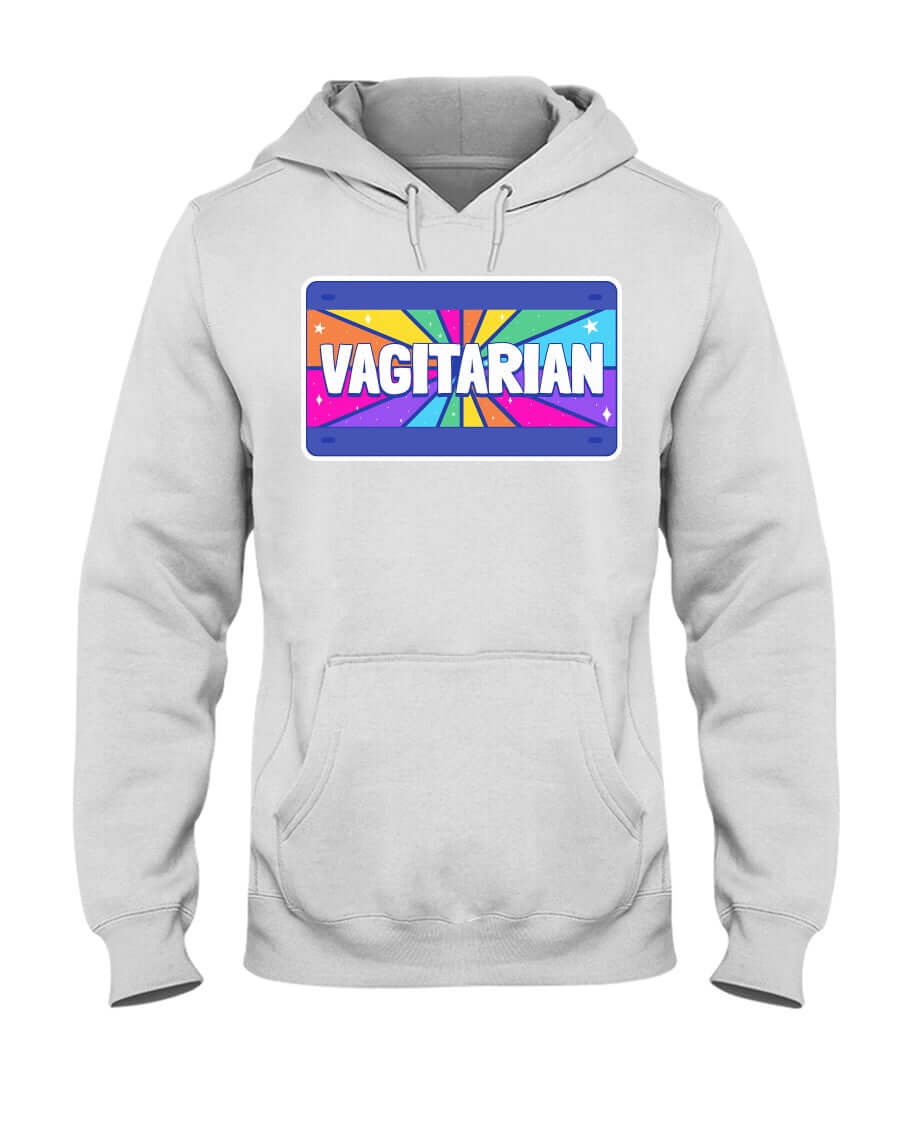 Vagitarian | LGBT+ Merch | Unisex Lesbian Pride Hoodie hoodie, hoodies Sweatshirts thepridecolors