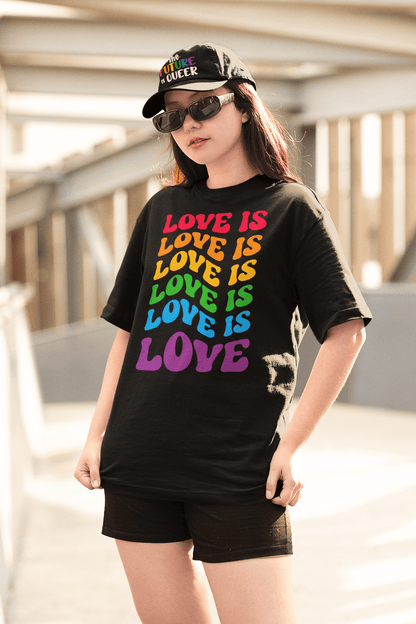 Love Is Love | Pride Merch | LGBT+ Unisex T-Shirt