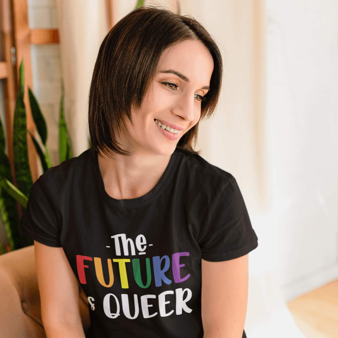 The Future Is Queer | LGBT+ Merch | Pride Unisex T-Shirt