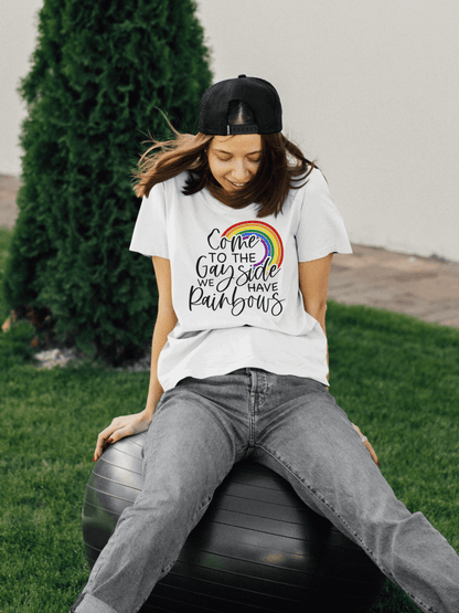 Come To The Gay Side | LGBT+ Merch | Unisex Gay Pride T-Shirt