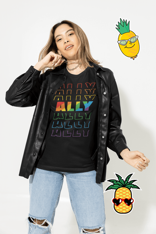 Gay Pride Ally | LGBT+ Merch | Pride Unisex T-Shirt